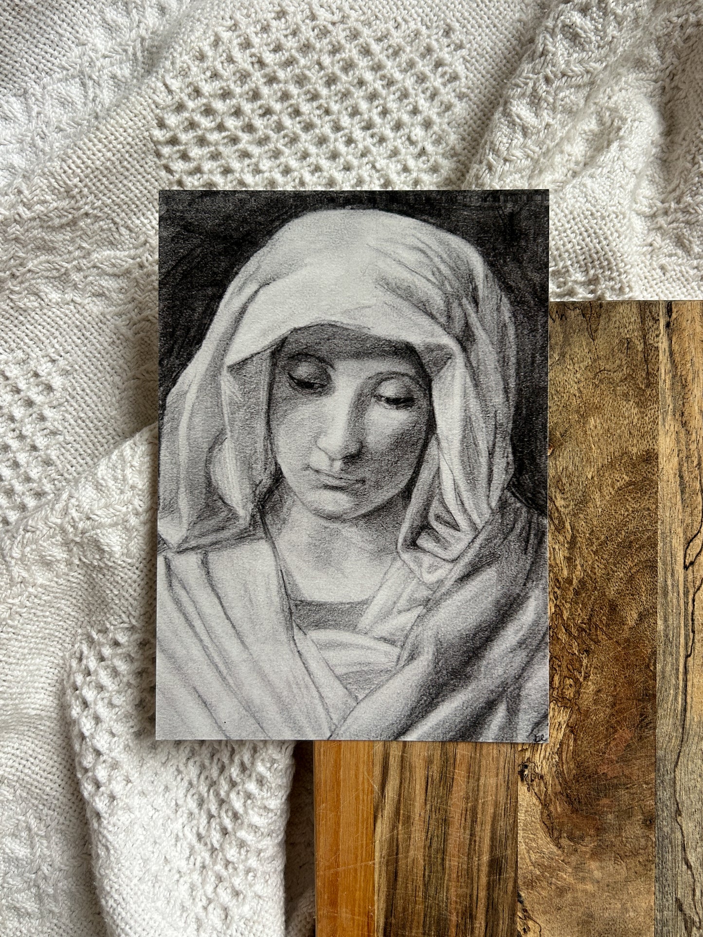 The Virgin Mary Praying