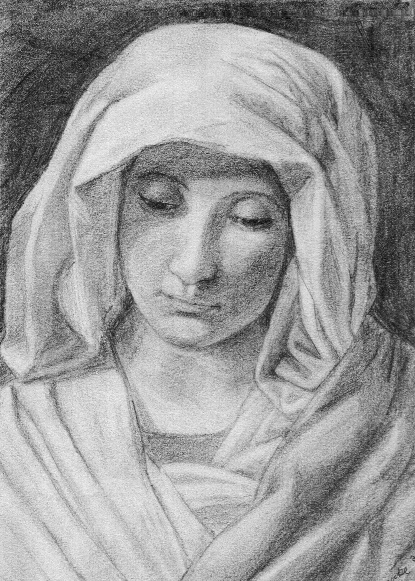 The Virgin Mary Praying